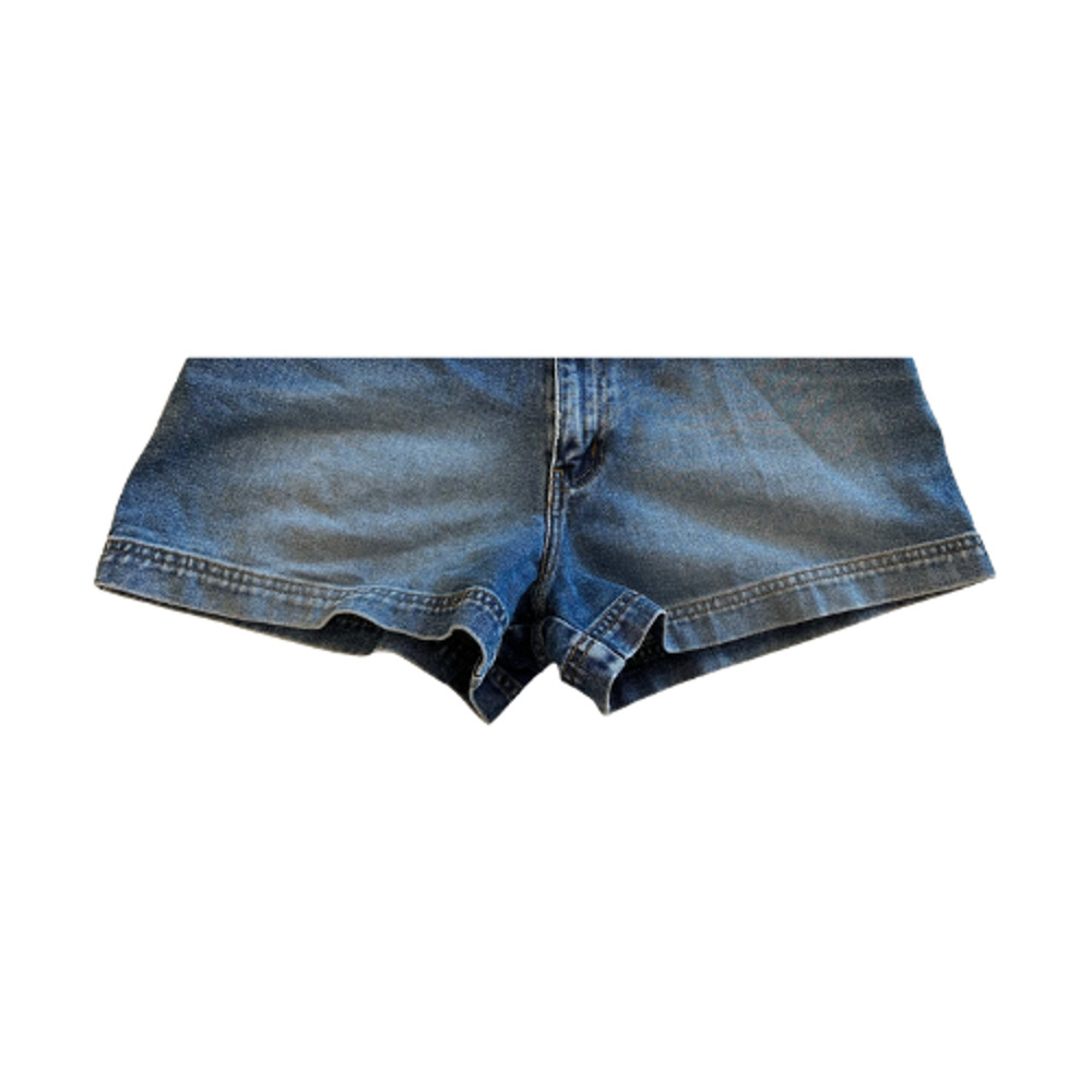 Zara di Jeans Shorts Denim Casual Lolita Cuffed Junior’s Size 11 - Picture 3 of 8